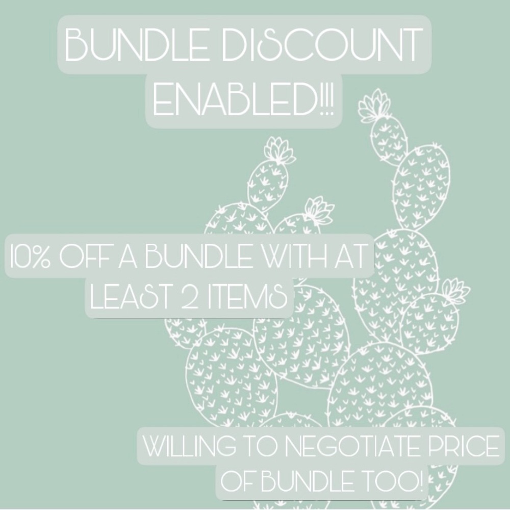 BUNDLE DISCOUNT ON!!